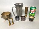 A Collection Of Brass, Pewter & More