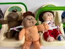 3 Cabbage Patch Dolls With 2 Carriers