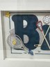 A Framed  Sports Name Sign  Hand Made  - Wall Hang Decor