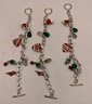 3 Christmas Bracelets With Cute Charms