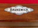 8Ft Brunswick Contender Series Pool Table / Ping Pong  In Cherry Finish