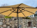 Brown Jordan Set Of Three Outdoor Umbrellas