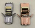 Pink Edsel And Purple Packard Franklin Mint 1/43 Cars
