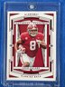 2020 Panini National Treasures Josh Jacobs Red Parallel Card #24 Numbered 19/25