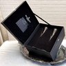 Waterford Crystal Wishes 'Happy Celebrations' Flutes In Hinged Keepsake Box - A Pair