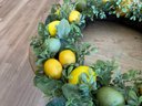 Gorgeous Faux Lemon & Lime With Boxwood Wreath  (1 Of 2)