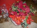 Christmas Floral Decor Dress It Up With Poinsettia