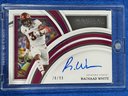 2022 Panini Immaculate Collection Rachaad White Auto Card #RA-RWH Numbered 28/99