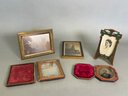 A Collection Of Antique Frames Including A Tin Type