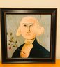 Framed GEORGE WASHINGTON Giclee By Tim Campbell