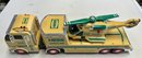 Hess Truck And Helicopter And Airplane Toy Construction Vehicle.                 D3