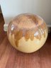 Orb, Ceramic With Drip Glaze