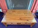 A Pine Wood Coffee Table