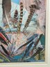 A Beautiful Indian Country Feather Framed Collage