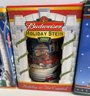 Holiday Budweiser Stein Lot 2: 00, 01, 02  (BRAND NEW, UNOPENED)
