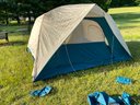 LL Bean Camping Tent 99x96 59 Standing Height Pole Frame Sturdy Big Bag Of Steaks