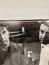 2 Poster Frames Of Al Pacino &  Robert Deniro: A Tale Of Crime And Obsession- Heat & The Godfather Movies  WA