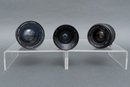 Three Assorted Vintage Wide And Close Up Lenses - Miida, Astragon, And Sakar