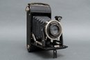 Vintage Voigtlander Bessa Folding Camera With Voigtar F4.5/11cm Lens
