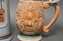 Collection Of Vintage Beer Steins