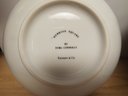 TIFFANY & CO. Merrion Square Black Oriental Floral Serving Bowl Sybil Connolly