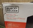 Black Decker Microwave Unused