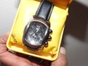 Never Worn INVICTA Mens Watch With Thick Glass Dome Crystal W/ Case & Paperwork