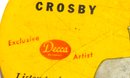 Old Decca Records Bing Crosby Velvet Record Cleaner