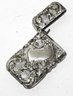 Old Ornate Coin Silver Match Case With Striker