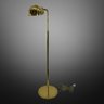 Brass Adjustable Hollywood Regency Style Shell Lamp