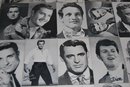Lot Of 100 1950-60's Arcade Exhibit Cards Of Movie, T. V. And Music Stars.