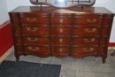 Vintage 1940'-50's Malcolm Better Built Furniture Mirrored Chest Of Drawers