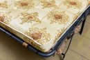 Custom Mid-Century Three Cushion Upholstered Sofa Bed