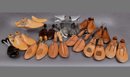 Collection Of Fourteen Vintage Pairs Of Shoe Trees
