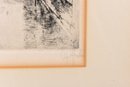 Signed Q. Hahn Etching
