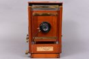 Century Camera Large Format Wooden Camera With Wollensak Lens