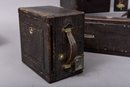 Collection Of Ten Antique Box Cameras