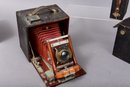 Collection Of Ten Antique Box Cameras