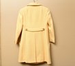 Vintage Belted Dress With Double Breasted Matching Overcoat (size 8)