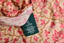 Ralph Lauren Floral Cotton Queen Size Quilt, Duvet Cover And Pair Of European Size Shams