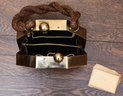 Pair Of Beautiful Vintage Beaded Handbags With Braided Handles