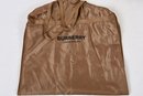 BURBERRY PRORSUM London Map Print Silk Belted Trench Coat And Garment Bag (Size 40)