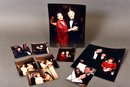 Collection Of 9 Original Photographs Of Barbara Walters, Walter Kronkite, Phil Donahue, Peter Jennings & More