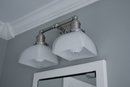 A 2 Lamp Above Sink Light Fixture - Bath 2