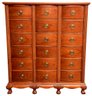 Pulaski Furniture Eighteen Drawer Large Chest With Ball And Claw Feet