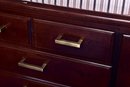 Impressions By Thomasville Nine Drawer Dresser With Updated Brass Hardware