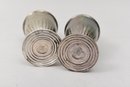 Weighted Sterling Silver Salt And Pepper Shakers