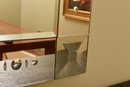Large Beveled Glass Wall Mirror