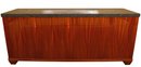 Manhattan Custom Design Cabinetry Hi-buff Mahogany Server With Granite Top (RETAIL $9,950)