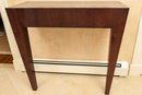 Lacquered Two Leg Wall Mounted Console Table